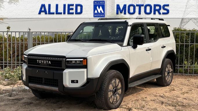 Новый Toyota Land Cruiser Prado 250 Series, 2.4 л, 2024 в Дубае от Allied Motors Белый цвет. Европейская | AUTO.AE