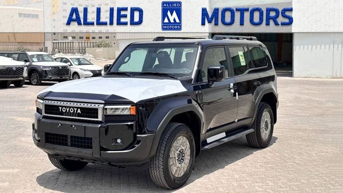 Новый Toyota Land Cruiser Prado 250 Series, 2.8 л, 2025 в Дубае от Allied Motors Черный цвет. GCC | AUTO.AE