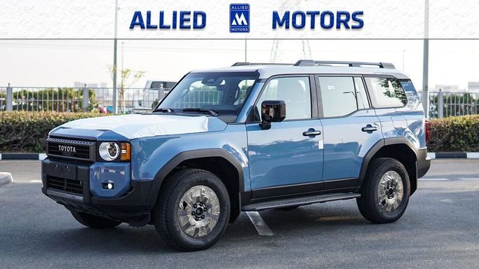 Новый Toyota Land Cruiser Prado 250 Series, 2.4 л, 2024 в Дубае от Allied Motors Голубой цвет. Европейская | AUTO.AE