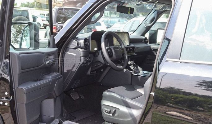 New Toyota Land Cruiser Prado 250 Series, 2.4 l, 2025 in Dubai by Segrex Auto, Black color. GCC Specs | AUTO.AE