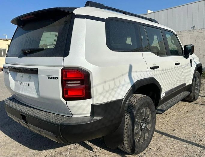 New Toyota Land Cruiser Prado 250 Series, 2.4 l, 2025 in Dubai by World Center Motors FZE, White color. GCC Specs | AUTO.AE