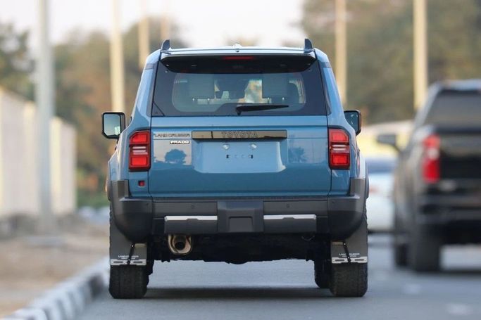 New Toyota Land Cruiser Prado 250 Series, 2.4 l, 2024 in Dubai by Atlantic Motors FZCO, Navy Blue color. GCC Specs | AUTO.AE