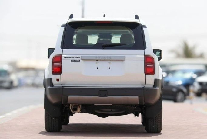 New Toyota Land Cruiser Prado 250 Series, 2.4 l, 2024 in Dubai by Atlantic Motors FZCO, White color. GCC Specs | AUTO.AE