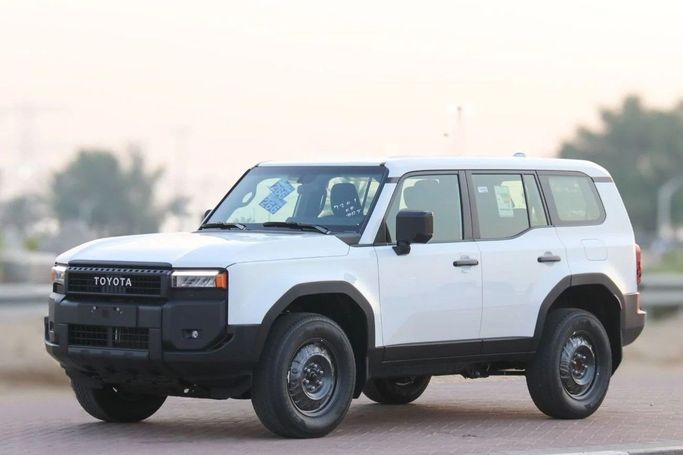 New Toyota Land Cruiser Prado 250 Series, 2.4 l, 2024 in Dubai by Atlantic Motors FZCO, White color. GCC Specs | AUTO.AE