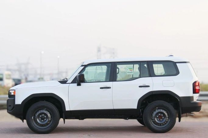 New Toyota Land Cruiser Prado 250 Series, 2.4 l, 2024 in Dubai by Atlantic Motors FZCO, White color. GCC Specs | AUTO.AE