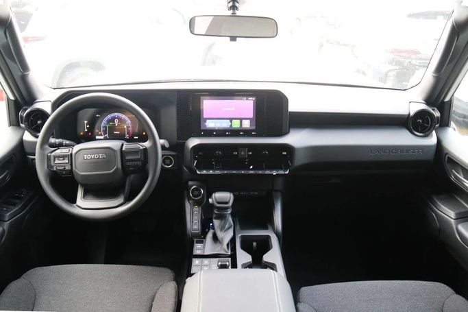 New Toyota Land Cruiser Prado 250 Series, 2.4 l, 2024 in Dubai by Atlantic Motors FZCO, White color. GCC Specs | AUTO.AE