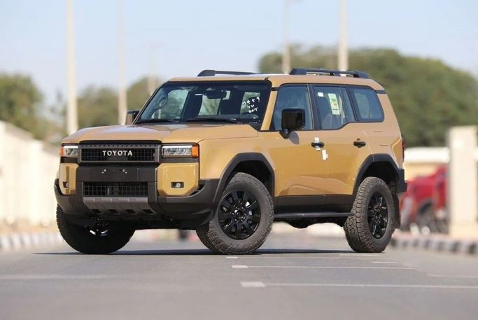 New Toyota Land Cruiser Prado 250 Series, 2.4 l, 2024 in Dubai by Atlantic Motors FZCO, Brown color. GCC Specs | AUTO.AE