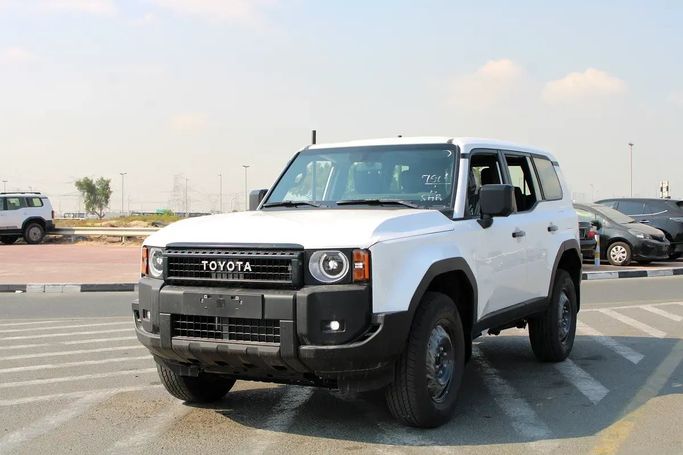 New Toyota Land Cruiser Prado 250 Series, 2.4 l, 2025 in Dubai by Wafrah Automotive Fzco, White color. GCC Specs | AUTO.AE