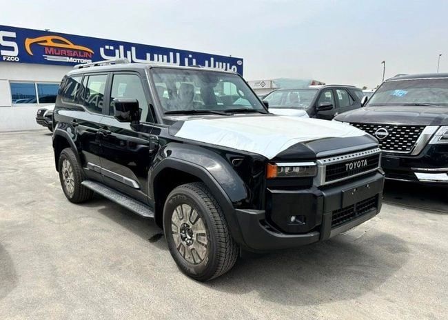 Новый Toyota Land Cruiser Prado 250 Series, 2.4 л, 2025 в Дубае от Mursalin Motors FZCO Черный цвет. GCC | AUTO.AE