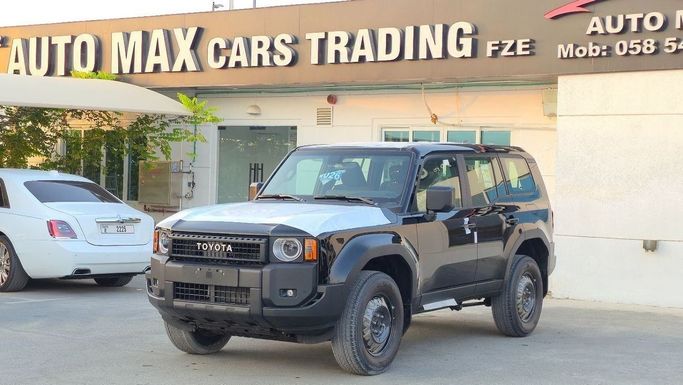 Новый Toyota Land Cruiser Prado 250 Series, 2.4 л, 2025 в Дубае от Auto Max Cars Trading FZe Черный цвет. GCC | AUTO.AE