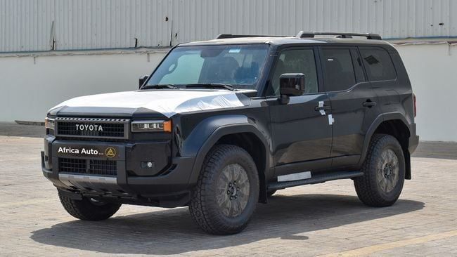 جديدة Toyota Land Cruiser Prado سلسلة 250, 2.4 l, 2024 في في دبي من Africa Auto FZE، اللون أسود. أخرى | AUTO.AE