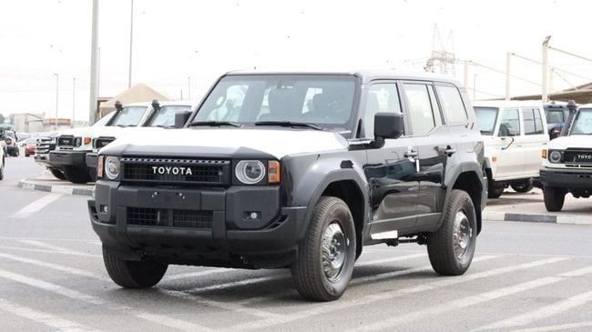Новый Toyota Land Cruiser Prado 250 Series, 2.4 л, 2025 в Дубае от Maqbool Motors FZCO Черный цвет. GCC | AUTO.AE