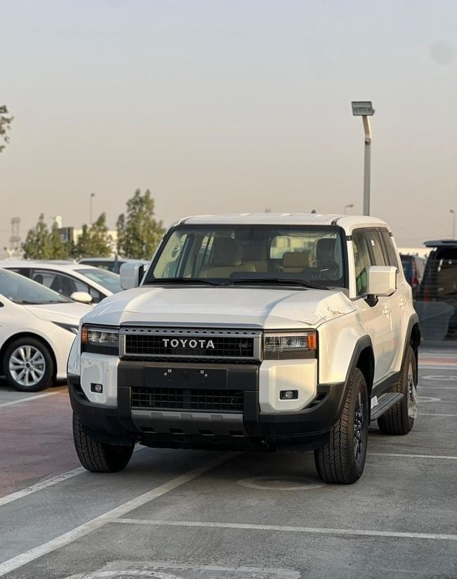 New Toyota Land Cruiser Prado 250 Series, 2.8 l, 2025 in Dubai by QUALITY AUTO FZC, White color. GCC Specs | AUTO.AE | Listing #244567
