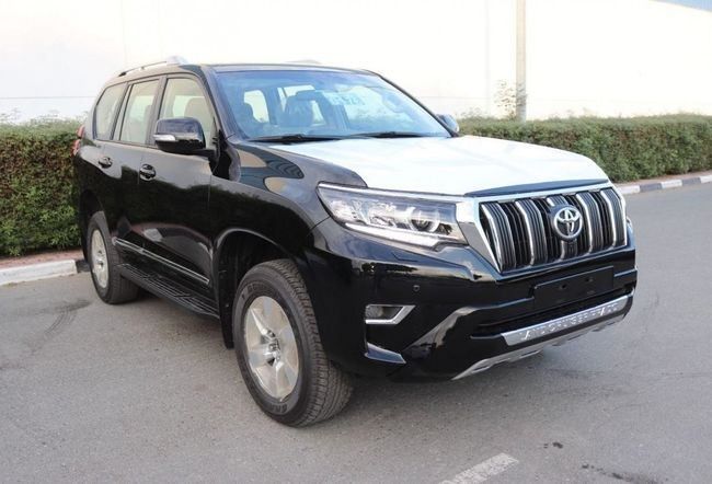 New Toyota Land Cruiser Prado 150 Series Facelift 2, 4.0 l, 2023 in Dubai by AL SHERAA AL MALAKI, Black color. GCC Specs | AUTO.AE | Listing #244866