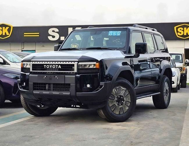 جديدة Toyota Land Cruiser Prado سلسلة 250, 2.4 l, 2026 في في دبي من SK Motors، اللون أسود. مواصفات الخليج | AUTO.AE | إعلان #257021