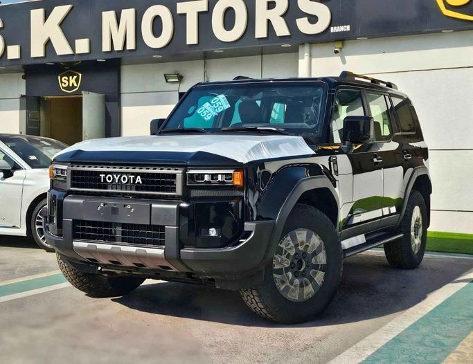 جديدة Toyota Land Cruiser Prado سلسلة 250, 2.4 l, 2026 في في دبي من SK Motors، اللون أسود. مواصفات الخليج | AUTO.AE | إعلان #257485