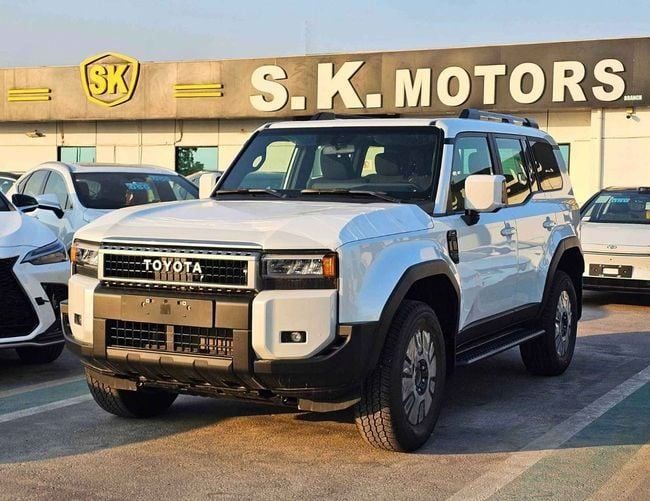 Новый Toyota Land Cruiser Prado 250 Series, 2.8 л, 2026 в Дубае от SK Motors Белый цвет. GCC | AUTO.AE | Объявление #257564