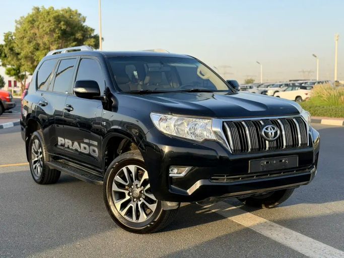 Подержанный Toyota Land Cruiser Prado 150 Series Рестайлинг 2, 4.0 л, 2022 в Дубае от NEW ABU TAJ MOTORS Черный цвет. GCC | AUTO.AE | Объявление #262738