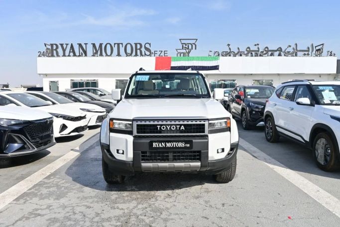 Новый Toyota Land Cruiser Prado 250 Series, 2.4 л, 2025 в Дубае от RMG Automobiles Белый цвет. GCC | AUTO.AE | Объявление #266199
