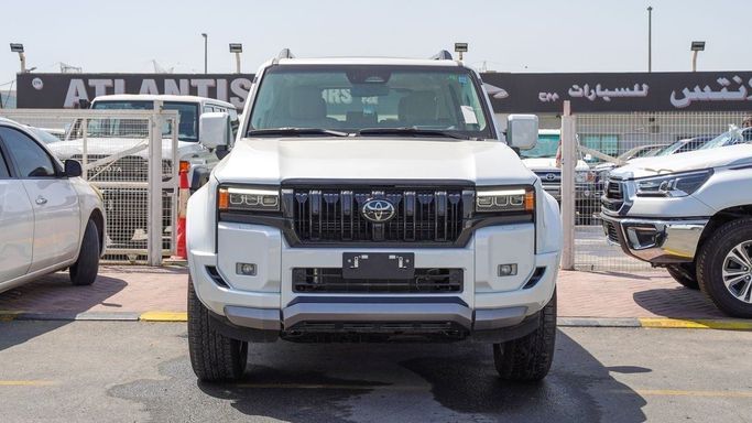 New Toyota Land Cruiser Prado 250 Series, 2.4 l, 2026 in Dubai by Atlantis Motors FZE, White color. GCC Specs | AUTO.AE | Listing #266600
