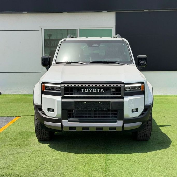 New Toyota Land Cruiser Prado 250 Series, 2.4 l, 2026 in Dubai by Atlantis Motors FZE, White color. GCC Specs | AUTO.AE | Listing #266701