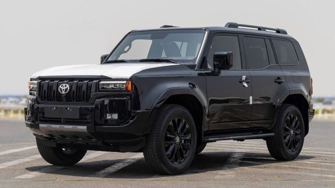 New Toyota Land Cruiser Prado 250 Series, 2.8 l, 2025 in Dubai by TARGET MOTORS FZE, Black color. European Specs | AUTO.AE | Listing #269335
