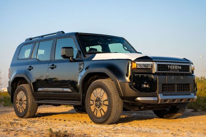 جديدة Toyota Land Cruiser Prado سلسلة 250, 2.4 l, 2025 في في الإمارات, دبي من Hussein Ghulam Motors FZCO، اللون أسود. مواصفات الخليج | AUTO.AE | إعلان #278429