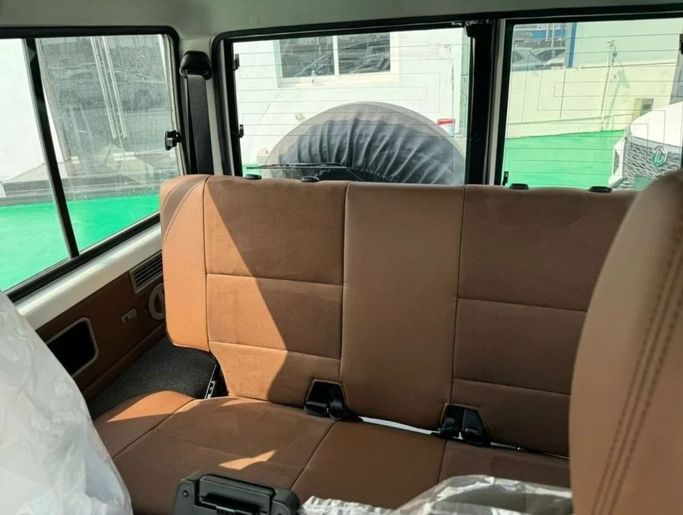 New Toyota Land Cruiser 70 Series Facelift 2, 4.0 l, 2024 in Dubai by Mohamed Hakim Motors, White color. GCC Specs | AUTO.AE