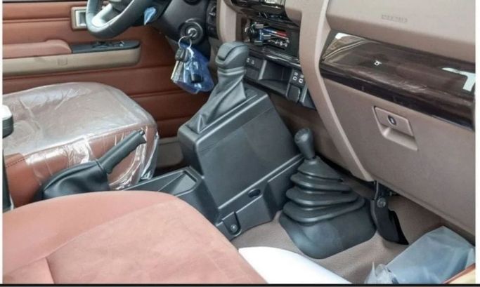 New Toyota Land Cruiser 70 Series Facelift 2, 2.8 l, 2024 in Dubai by Mohamed Hakim Motors, Black color. GCC Specs | AUTO.AE