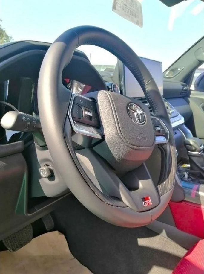 New Toyota Land Cruiser 300 Series, 3.4 l, 2023 in Dubai by Mohamed Hakim Motors, White color. GCC Specs | AUTO.AE