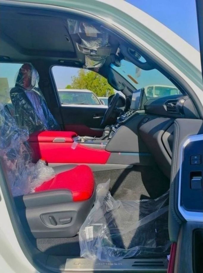 New Toyota Land Cruiser 300 Series, 3.4 l, 2023 in Dubai by Mohamed Hakim Motors, White color. GCC Specs | AUTO.AE