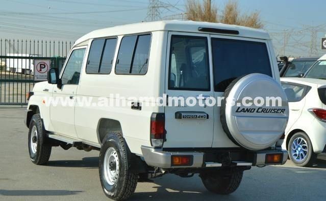 Used Toyota Land Cruiser 70 Series Facelift 1, 4.5 l, 2023 in Dubai by Alhamd Motors, White color. Other | AUTO.AE