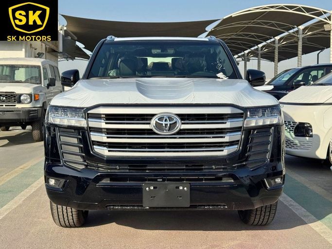 New Toyota Land Cruiser 300 Series, 4.0 l, 2025 in Dubai by SK Motors, Black color. GCC Specs | AUTO.AE