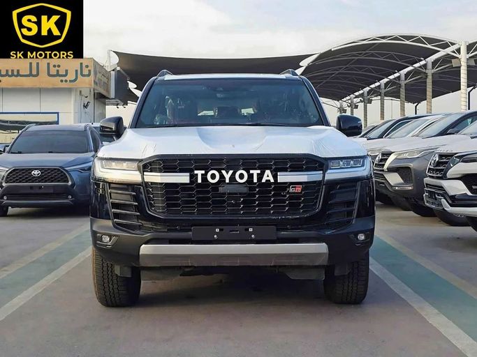 New Toyota Land Cruiser 300 Series, 3.3 l, 2024 in Dubai by SK Motors, Black color. GCC Specs | AUTO.AE