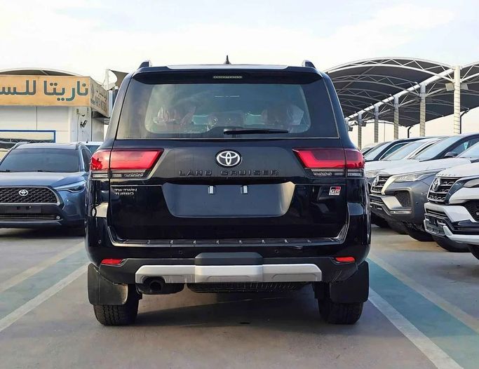 New Toyota Land Cruiser 300 Series, 3.3 l, 2024 in Dubai by SK Motors, Black color. GCC Specs | AUTO.AE