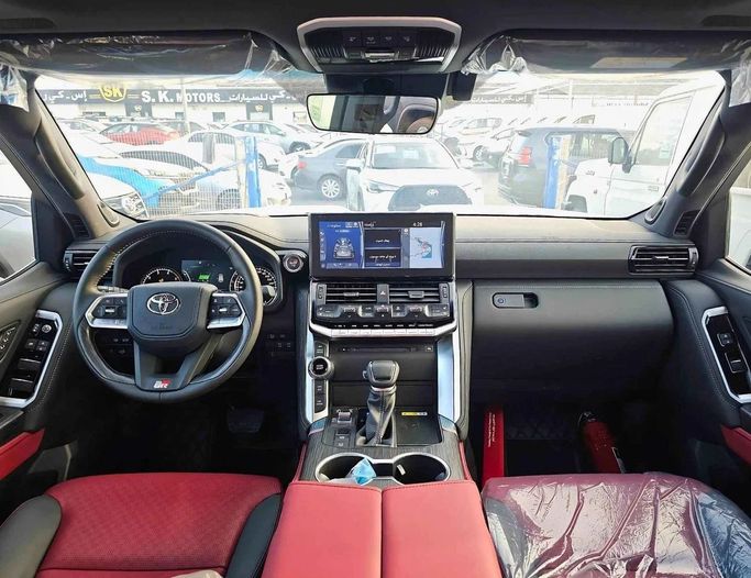 New Toyota Land Cruiser 300 Series, 3.3 l, 2024 in Dubai by SK Motors, Black color. GCC Specs | AUTO.AE