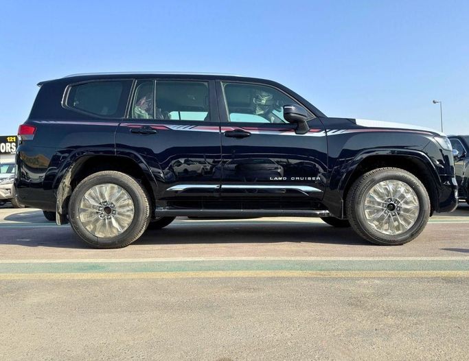 New Toyota Land Cruiser 300 Series, 4.0 l, 2025 in Dubai by SK Motors, Black color. GCC Specs | AUTO.AE