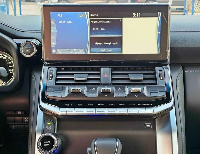 New Toyota Land Cruiser 300 Series, 3.3 l, 2025 in Dubai by SK Motors, Black color. GCC Specs | AUTO.AE