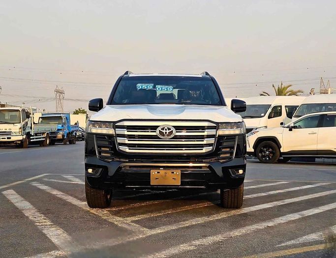New Toyota Land Cruiser 300 Series, 3.4 l, 2025 in Dubai by SK Motors, Black color. GCC Specs | AUTO.AE