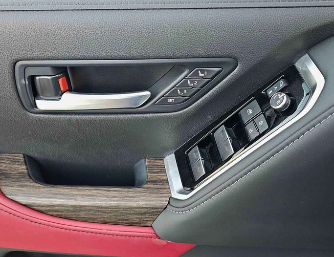 New Toyota Land Cruiser 300 Series, 3.4 l, 2024 in Dubai by SK Motors, White color. GCC Specs | AUTO.AE