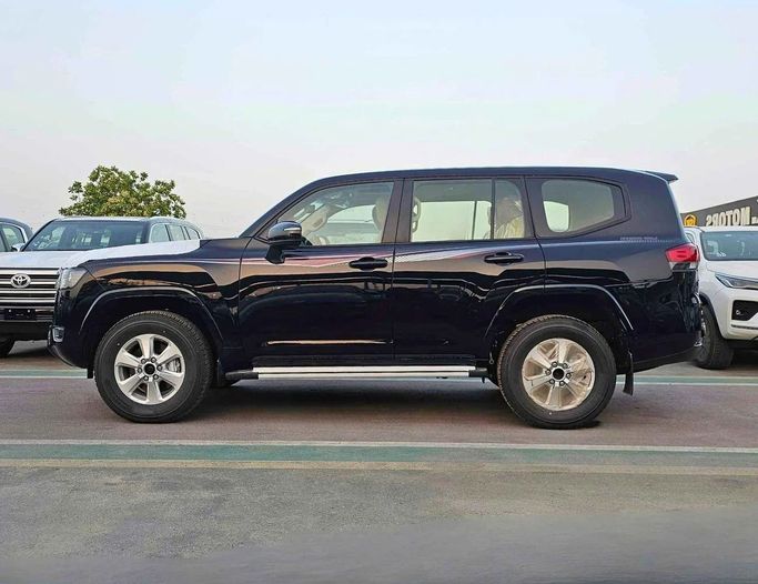 New Toyota Land Cruiser 300 Series, 3.3 l, 2024 in Dubai by SK Motors, Black color. GCC Specs | AUTO.AE