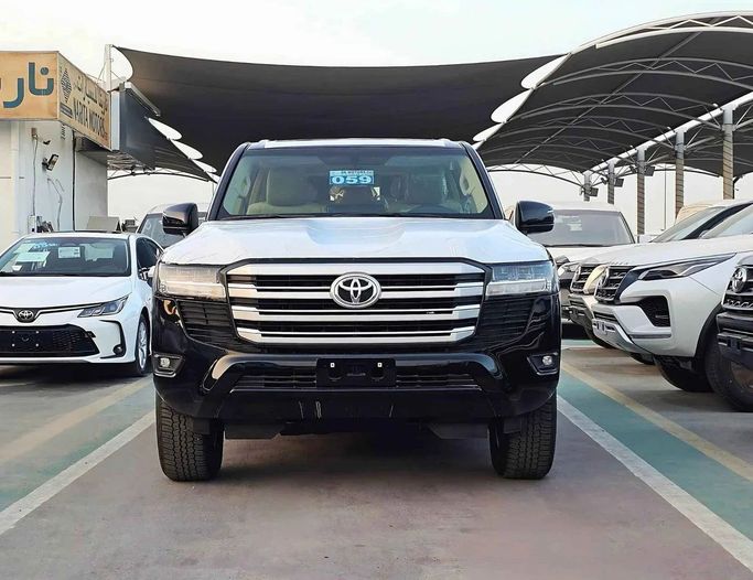 New Toyota Land Cruiser 300 Series, 3.3 l, 2024 in Dubai by SK Motors, Black color. GCC Specs | AUTO.AE