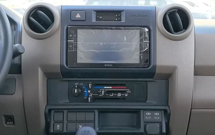 New Toyota Land Cruiser 70 Series Facelift 2, 4.5 l, 2025 in Dubai by SK Motors, White color. GCC Specs | AUTO.AE