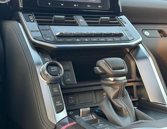 New Toyota Land Cruiser 300 Series, 4.0 l, 2025 in Dubai by SK Motors, White color. GCC Specs | AUTO.AE