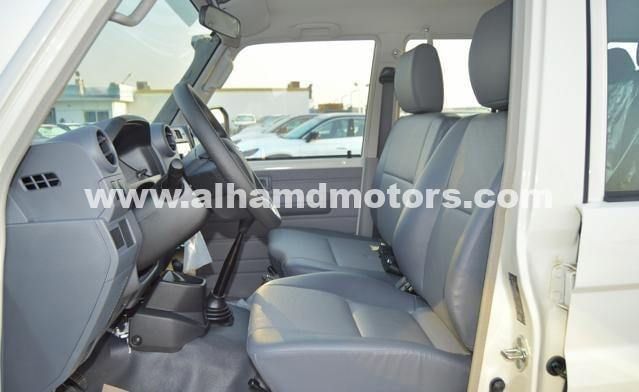 New Toyota Land Cruiser 70 Series Facelift 2, 4.5 l, 2024 in Dubai by Alhamd Motors, White color. Other | AUTO.AE