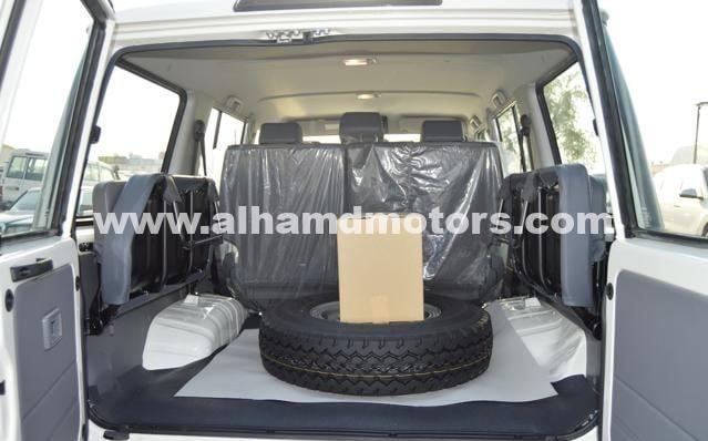 New Toyota Land Cruiser 70 Series Facelift 2, 4.5 l, 2024 in Dubai by Alhamd Motors, White color. Other | AUTO.AE