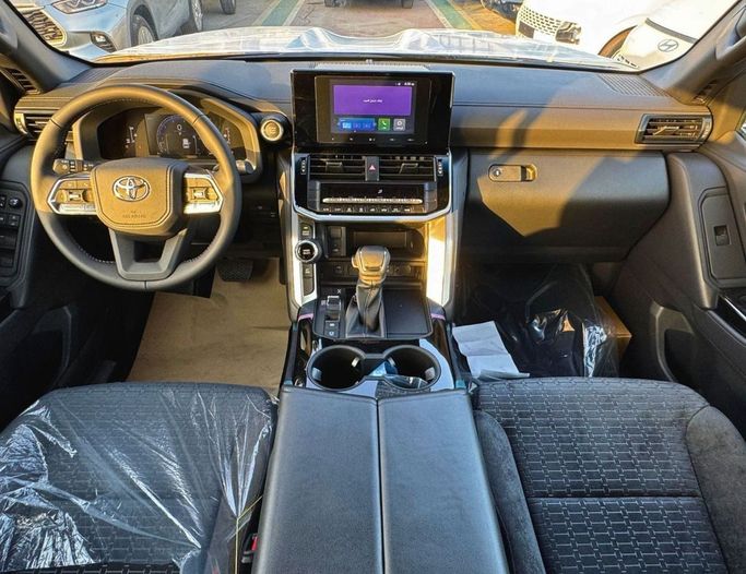 New Toyota Land Cruiser 300 Series, 3.4 l, 2025 in Dubai by SK Motors, Black color. GCC Specs | AUTO.AE