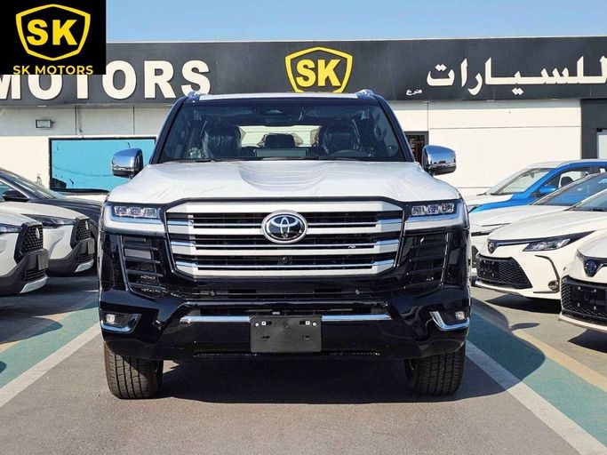 New Toyota Land Cruiser 300 Series, 3.4 l, 2025 in Dubai by SK Motors, Black color. GCC Specs | AUTO.AE