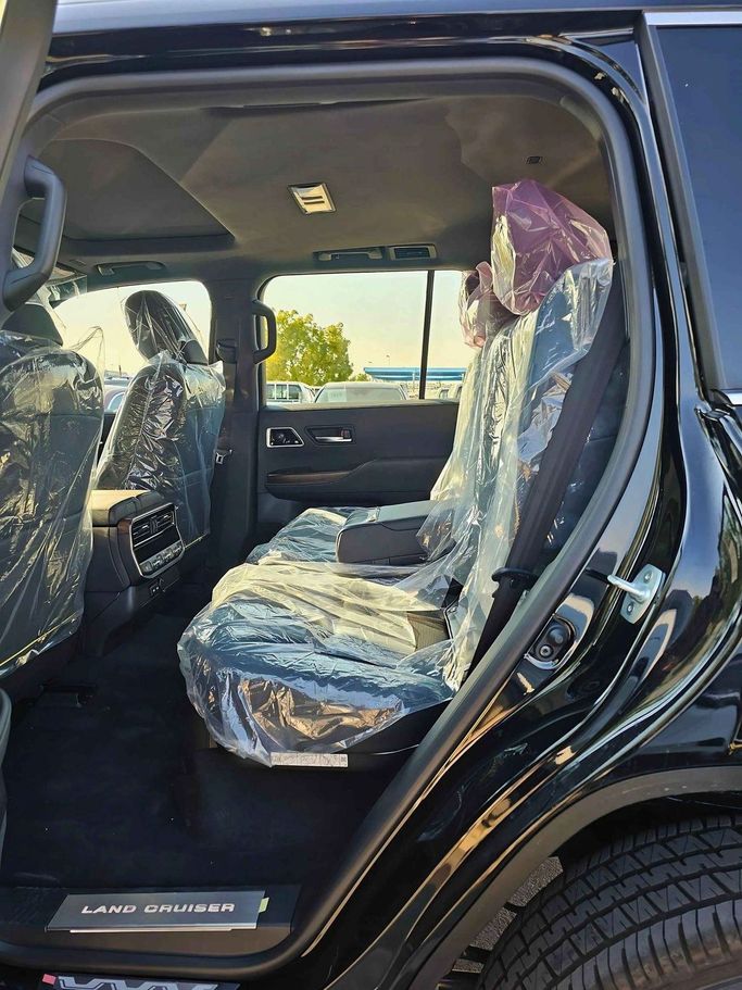 New Toyota Land Cruiser 300 Series, 3.4 l, 2025 in Dubai by SK Motors, Black color. GCC Specs | AUTO.AE