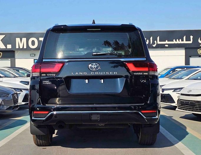 New Toyota Land Cruiser 300 Series, 3.4 l, 2025 in Dubai by SK Motors, Black color. GCC Specs | AUTO.AE